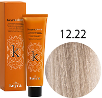 KEYRA Професійна фарба для волосся Keyracolors 12.22S суперекстрасвітлий блондин перламутровий, 100 мл