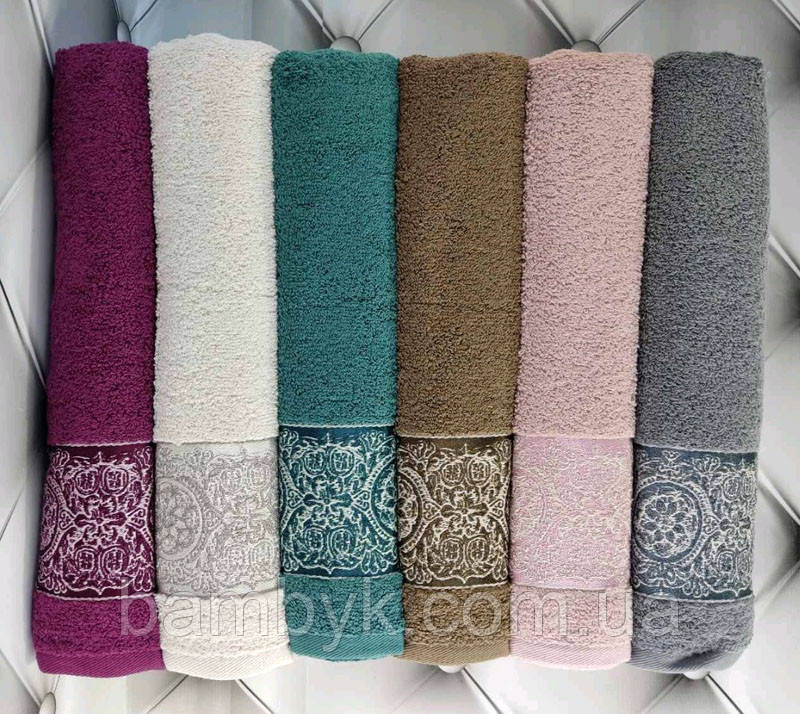 Набір Рушник Для Ванної MIA SOFT ALVAR Бавовняна Махра 6-шт Туреччина 70x140