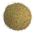 Корм Мікс для всіх видів риб, розмір №0, пакет 500 мл/ 200 гр, фото 2