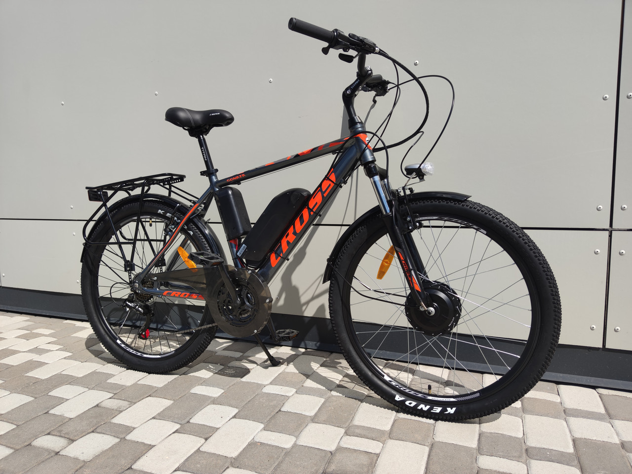 Електровелосипед "Соната" 500W Дорожній ebike Led фара 2500 lmn Cruise control