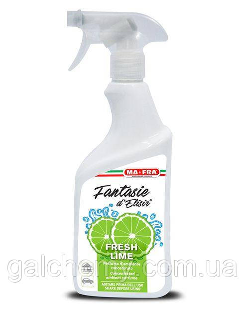Рідкий ароматизатор Fantasie d'Elisir Fresh Lime (500 мл), ТМ Ma-Fra