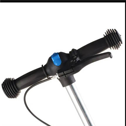 Дитячий триколісний самокат зі складаним кермом і ручним гальмом, фото 3