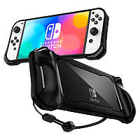 Чохол Spigen для Nintendo Switch OLED — Rugged Armor, Black (ACS04020)