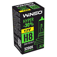 Автолампи Winso 12 V H8 Hyper +30% 35 W PGJ19-1