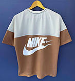 Чоловіча футболка Nike M1117 бежева, фото 2