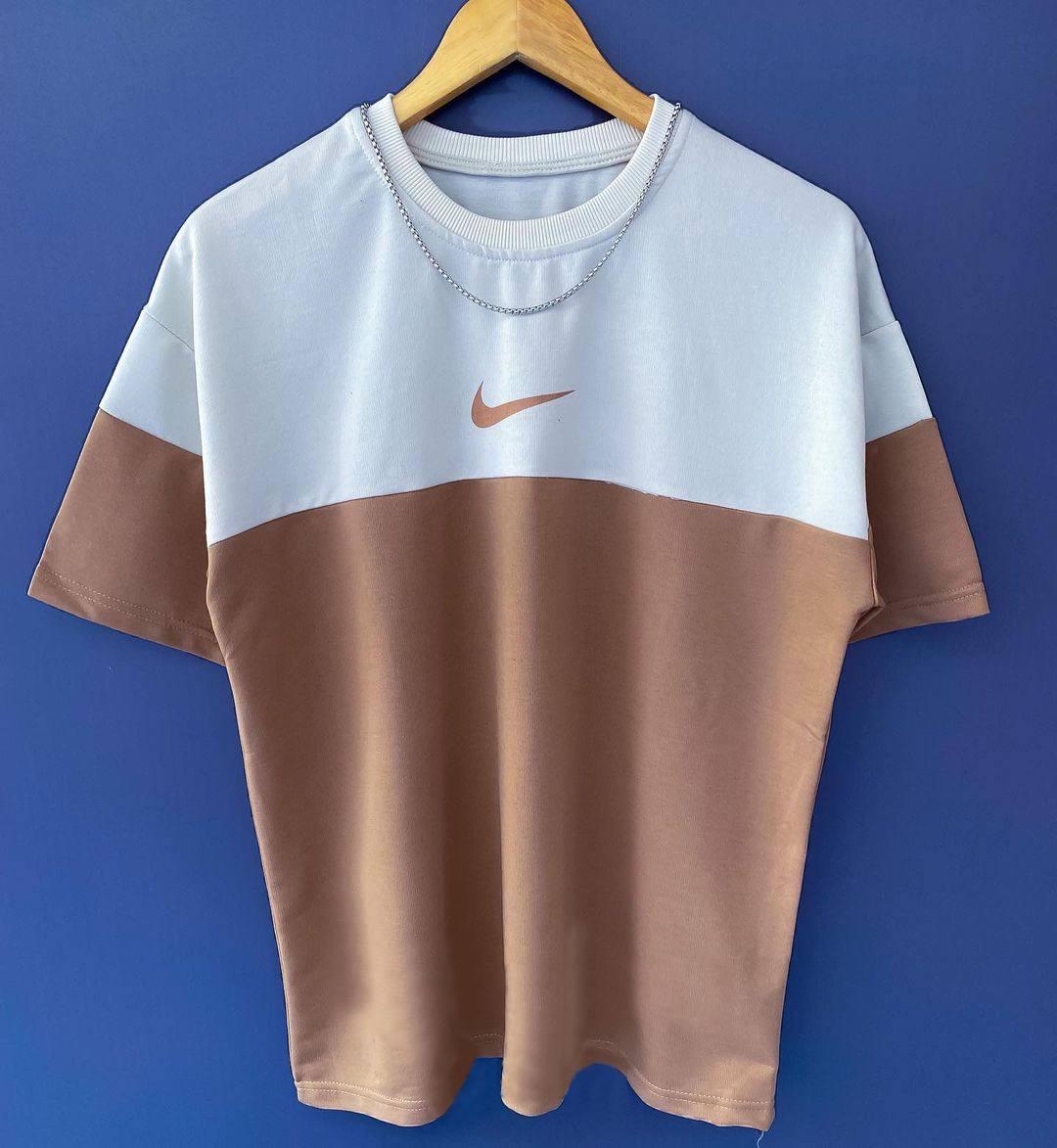 Чоловіча футболка Nike M1117 бежева, фото 1