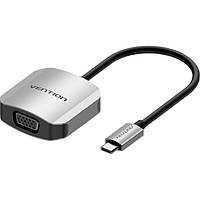 Переходник адаптер Vention USB 3.1 Type-C - VGA 0.15 м Gray (TDFHB)