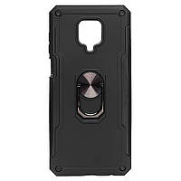 Чохол Antishock Ring для Xiaomi Redmi Note 9S / 9 Pro / 9 Pro Max Black