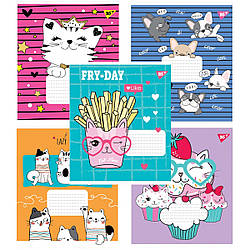 Зошит шкільний 12 арк., лінія YES "Funny animals" 765801