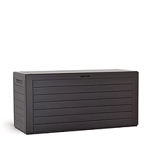 Ящик для зовнішнього зберігання PROSPERPLAST WOODEBOX 190 л, коричневий, фото 3