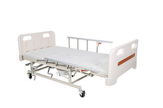 Медичне ліжко з туалетом і боковим переворотом MIRID YD-05. Ліжко для реабілітації інваліда., фото 3