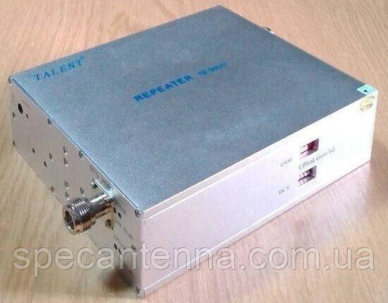 Підсилювач зв`язку та інтернету двохдіапазонний TE-9018C-GD PRO 900/1800 МГц з захистом мережі, 1000-1200 кв. м.
