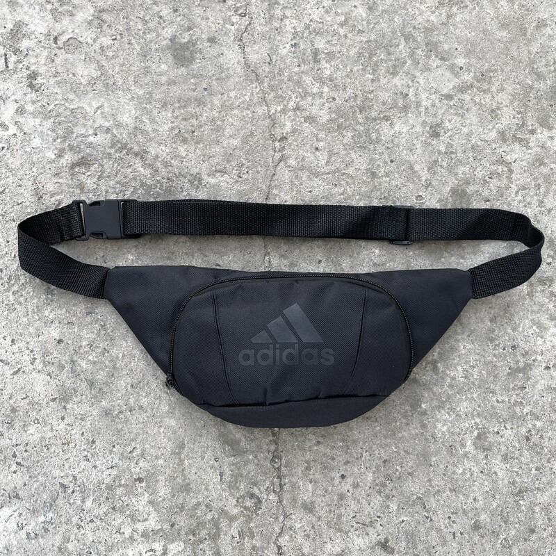 Чоловіча чорна бананка з брендовим лого, фото 1