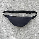 Чоловіча чорна бананка з брендовим лого, фото 2