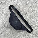 Чоловіча чорна бананка з брендовим лого, фото 5