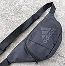 Чоловіча чорна бананка з брендовим лого, фото 6