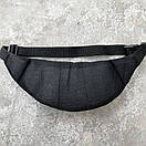 Поясна сумка бананка чорного кольору від Intruder, фото 4