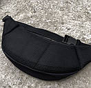 Чорна поясна сумка "Доброго вечора, ми з України" з прапором, фото 9