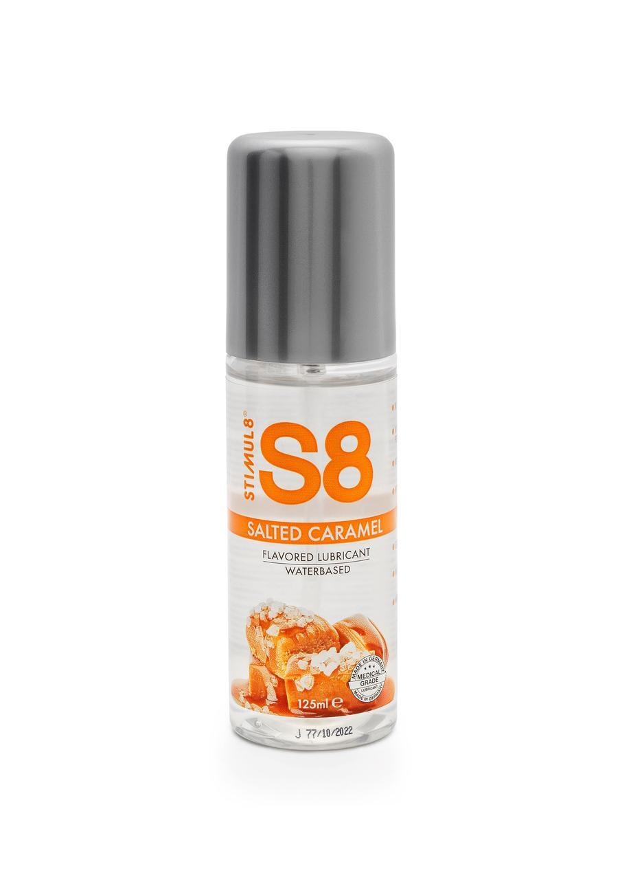 Оральний лубрикант Stimul8 Flavored Lube Salted Caramel 125 мл Німеччина AIW Or1406, фото 1