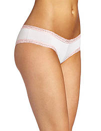 Еротичні трусики White-Pink Microfiber Lace Boyshorts від BACI Lingerie aiw Якість