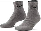 Шкарпетки спортивні Nike Everyday Lightweight Ankle 3 пари білі-сірі-чорні (SX7677-964), фото 6