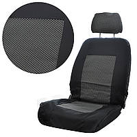 Чохли авто Tuning A чорно-сіра шахматка (ВАЗ 2108-09-13-15/ціла спинка/2 підголовника)