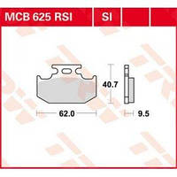 Мотоколодки TRW MCB625SI аналог аналог FDB659 SUZUKI RMX 250,KAWASAKI KX / KX-F,SUZUKI DR (Djebel).YAMAHA YZ