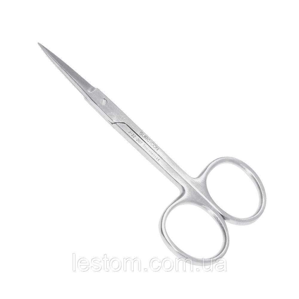 Ножиці операційні Iris-Fine, прямі, плоскі, Surgicon довжина 9 см
