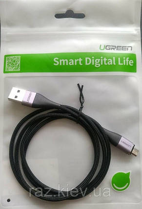 Micro USB кабель магнітний 1 м. Заряджання для телефона магнітне швидке автомобільне, фото 2