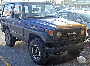 Амортизатор для Toyota Land Cruiser 70 передній оливний від 1990 р. з двигуном 4.2 D, фото 5