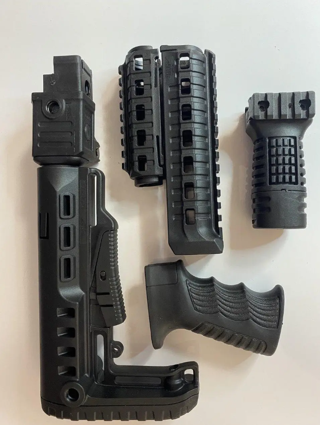 Комплект DLG Tactical на АК-47/74 ¦Обважування на АК Пістолетна ручка Приклад на АК-47 Цівка на АК-47