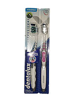 Зубна щітка середньої жорсткості  Dentalux X- Profil Professional Srednia  2 шт