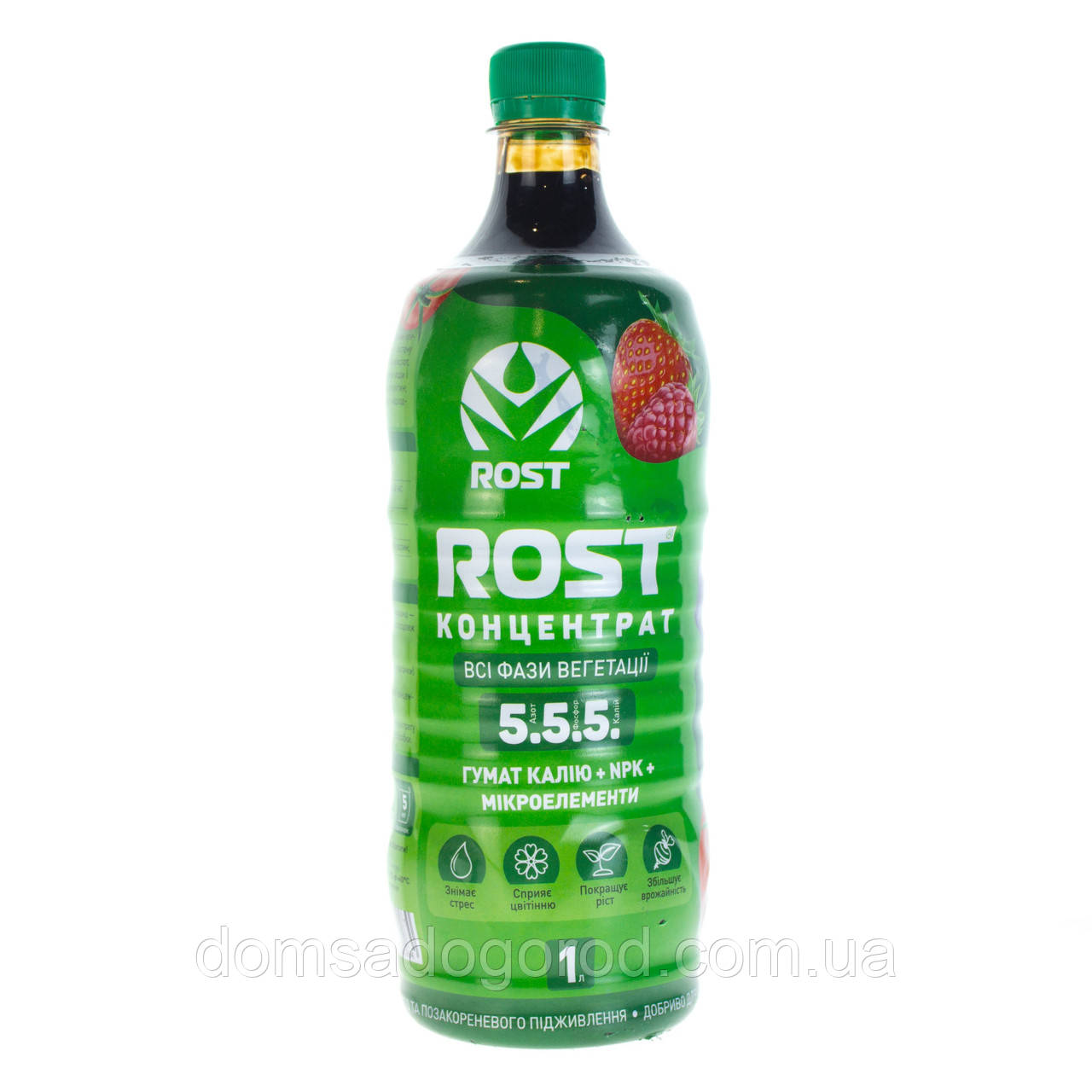 Комплексне органо-мінеральне добриво ROST КОНЦЕНТРАТ 5.5.5. "ROST" 1 л ...