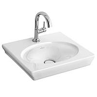 Умывальник подвесной VILLEROY&BOCH La Belle 520x460x130мм прямоугольный белый 732450R1