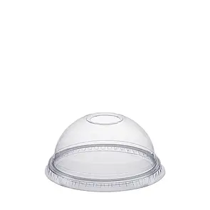 Кришка купольна з отвором для пластикового стакану (під стакан Україна)