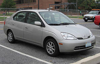 Передня стійка амортизатора на Toyota Prius NHW11 від 2000г. до 2003г. з двигуном 1.5 Hybrid, фото 5
