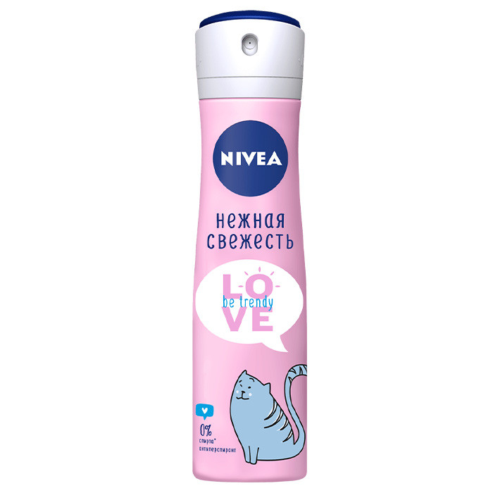 Антиперспірант Nivea Deo Love be trendy Ніжна свіжість 150 мл, фото 1