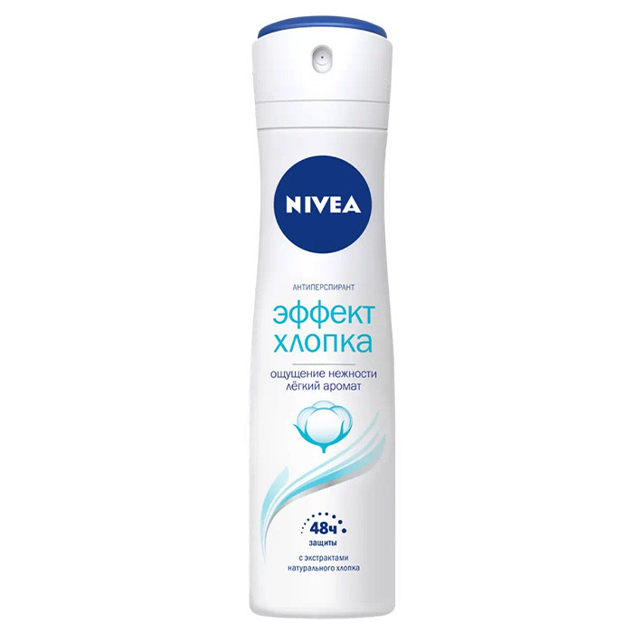 Антиперспірант Nivea Deo  Eфект бавовни 150 мл, фото 1