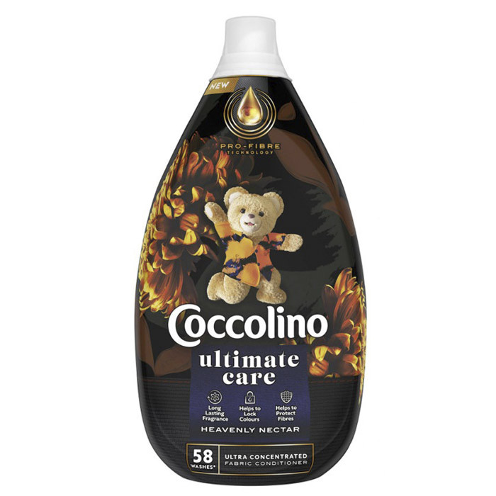 Ополіскувач для білизни Coccolino Heavenly Nectar 870 мл 58 циклів прання