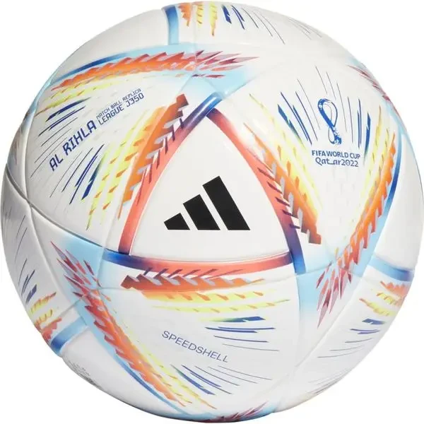 Футбольний м'яч Adidas 2022 World Cup Al Rihla Junior 350g H57795, фото 1
