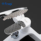 Змішувач для ванни Frap F3245, білий/хром, фото 5