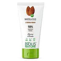BIOLIS NATURE – 98% натуральні інгредієнти! делікатний крем для рук Mandorla Dolce 100 мл, Італія