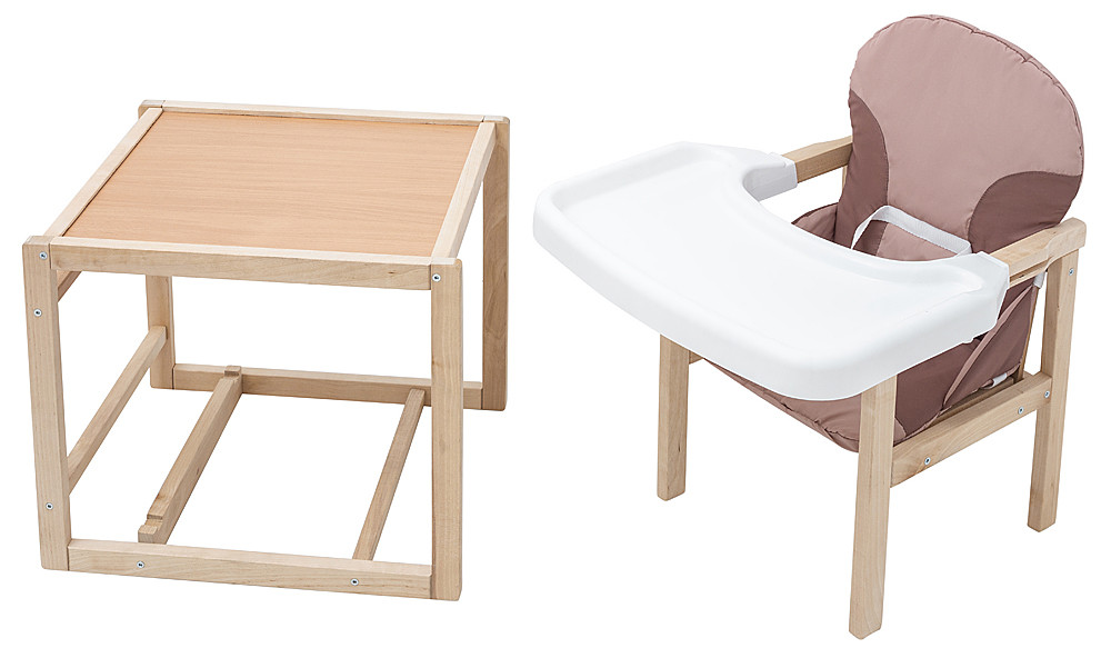 Стільчик-трансформер Babyroom Поні-230 eko капучино / шоколад