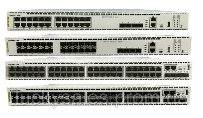 Купить L3 коммутатор агрегації, 24 порти ISCOM S5600-28X-EI-AC, цена ...