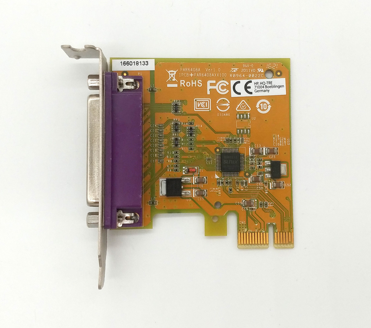 Купити Контролер PCIE LPT, SUNIX SUN2212 (PAR6408AL), ціна 200 грн