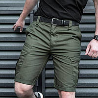 Шорты карго мужские тактические летние бриджи с 6 карманами Tactical хаки