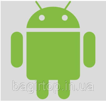 Вінілова наклейка  - Android розмір 50 см
