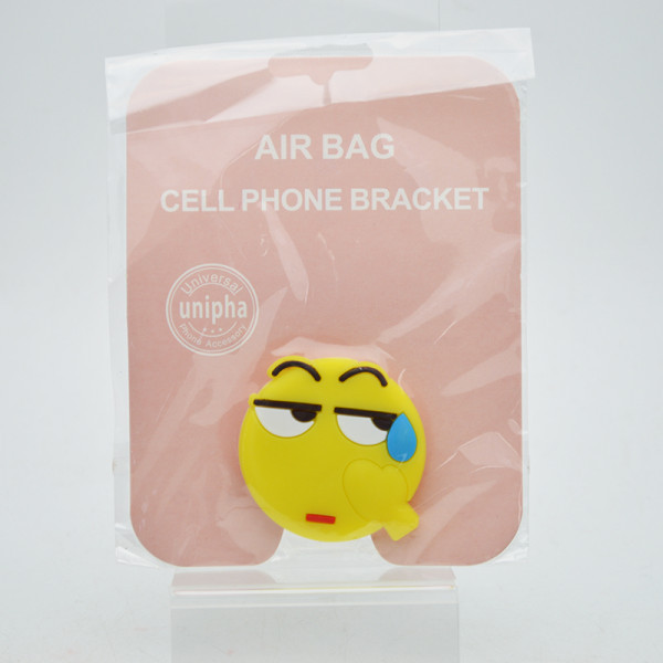 Універсальний тримач PopSocket (попсокет) Self Adhesive Smiling Face Crying Smile