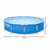 Каркасний басейн із насосом 366 х76 см BestWay 56681, фото 2