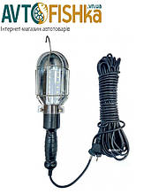 Фонтар-переноска діодний 14 LED 220В, 5м, гачок, 630 lm Стандарт
